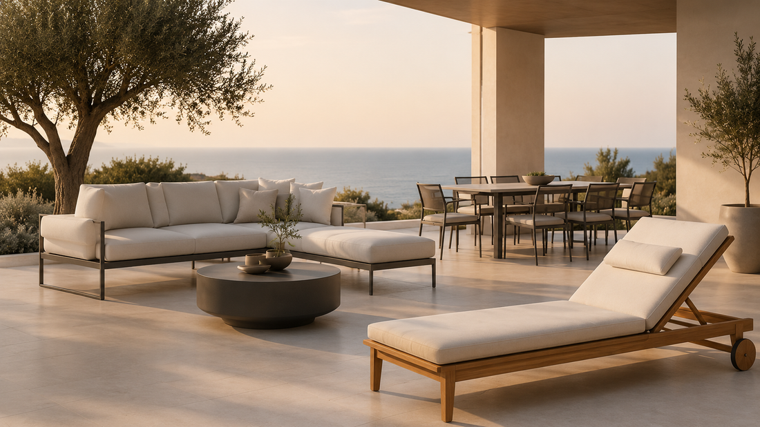 Mobilier d'extérieur : quelles matières résistent le mieux aux intempéries ?