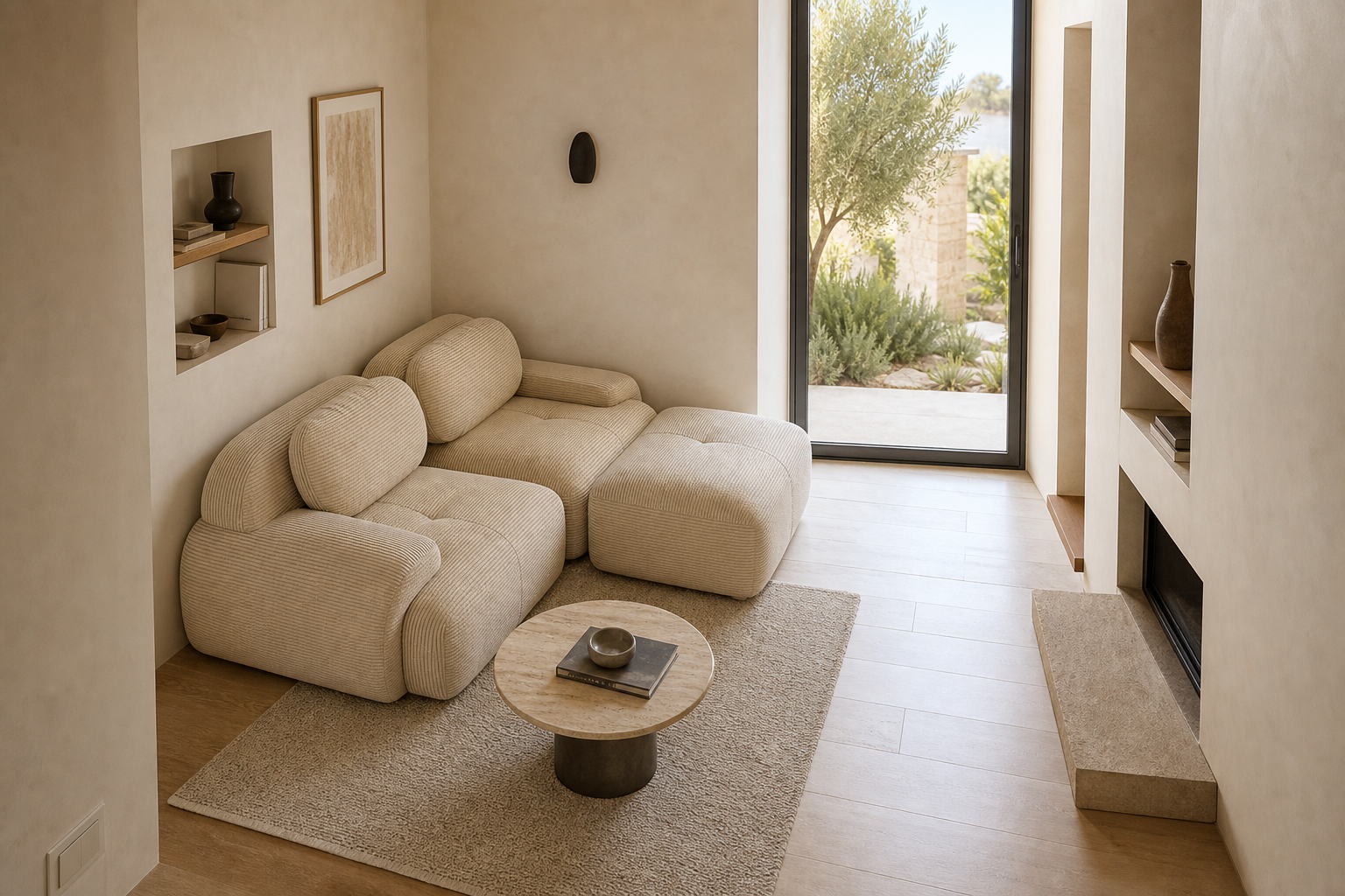 Salon modulable : comment agencer un canapé d'angle dans un petit espace
