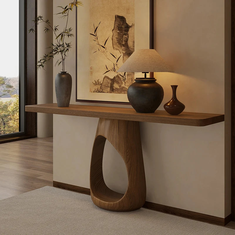 Console design en bois - Menolya