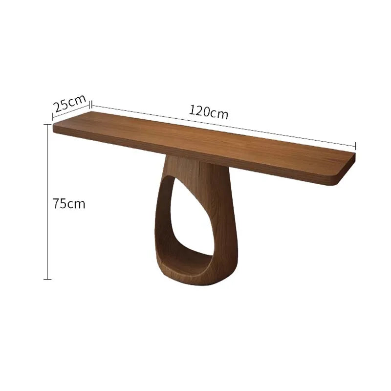 Menolya, console design en bois style Mid-Century – exemple de variante disponible