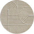 Nervura, tapis camel texturé en relief – vue d’ensemble
