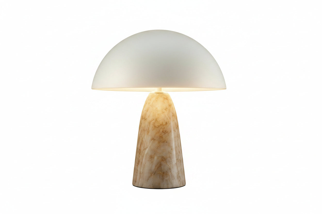 Pichamp, lampe champignon effet marbre – détail du produit