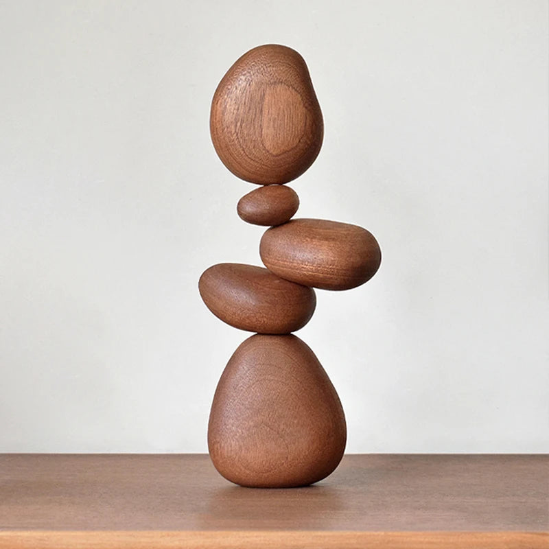 Roka, sculpture décorative modulable en bois massif – vue d’ensemble