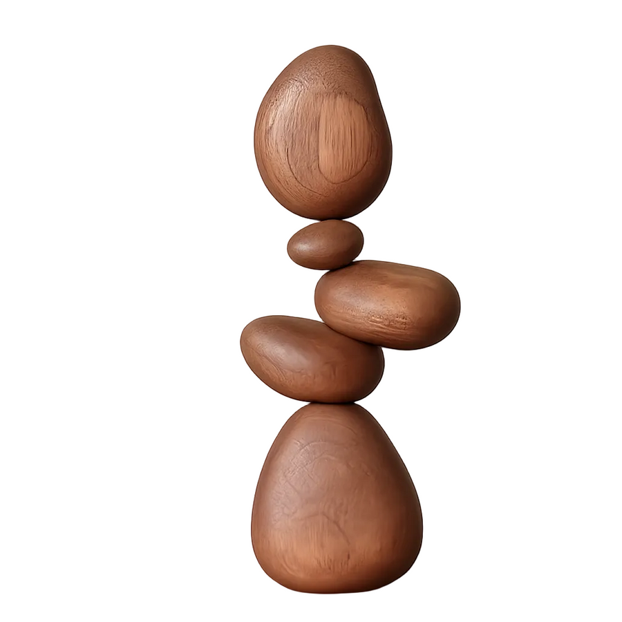 Sculpture décorative en bois - Roka